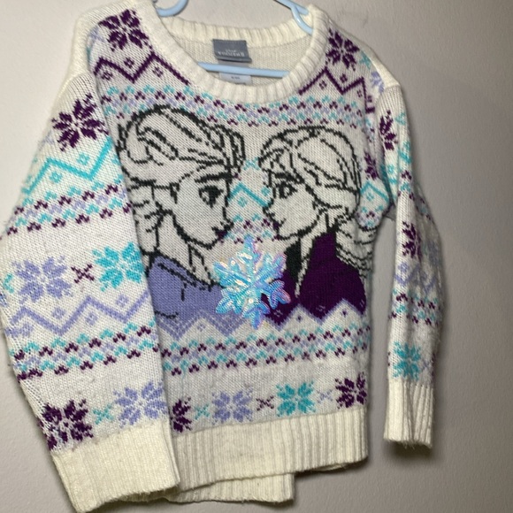 Disney Frozen Sweater Size 4T - Picture 4 of 8